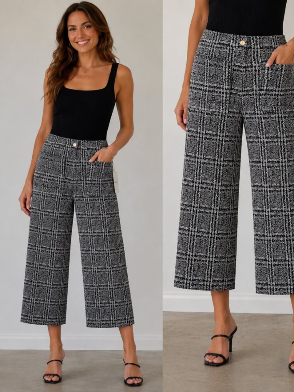 Michael Kors NWT Wide Leg Crop Pants – Women’s XL